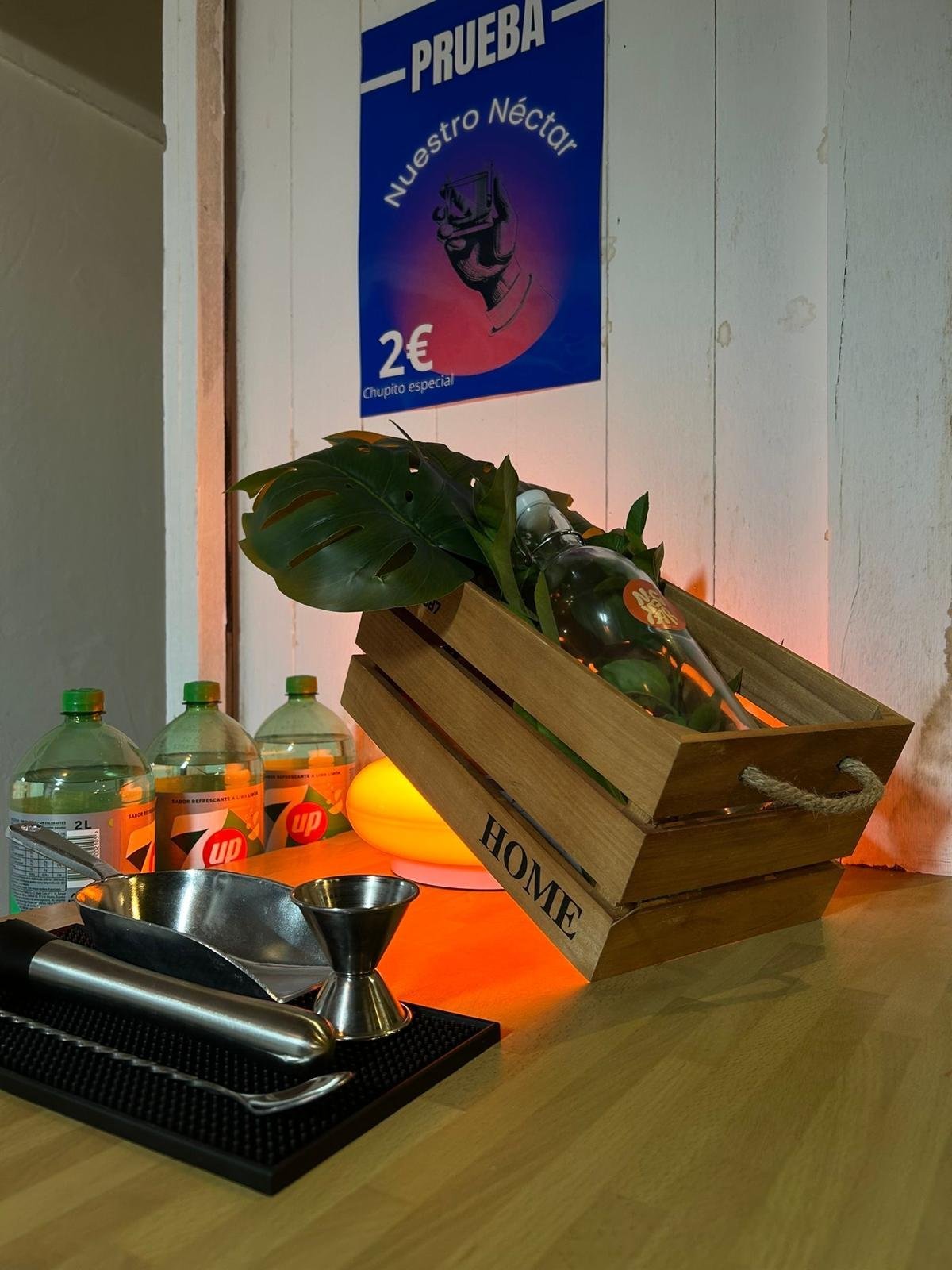 Detalle de cócteles